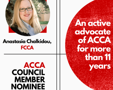 Anastasia Chalkidou is standing for election as an ACCA Council Member!