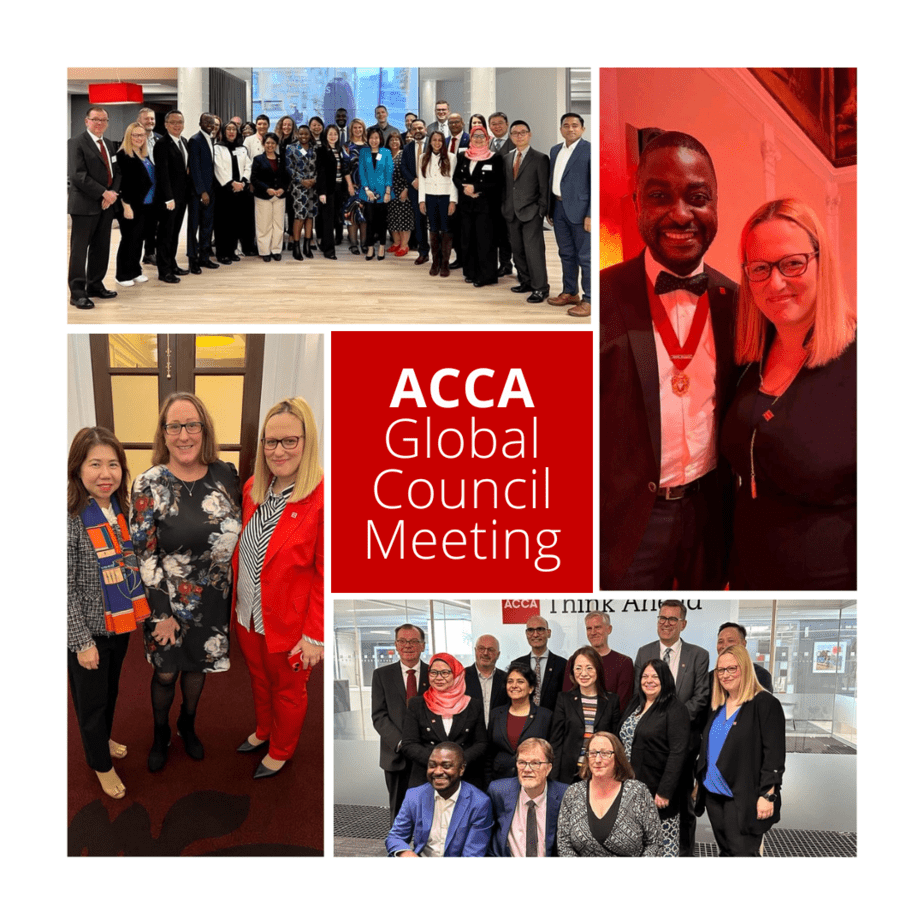 Anastasia Chalkidou at the ACCA Council Meeting!