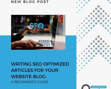 Writing SEO Optimized Articles for Your Website Blog: A Beginner’s Guide